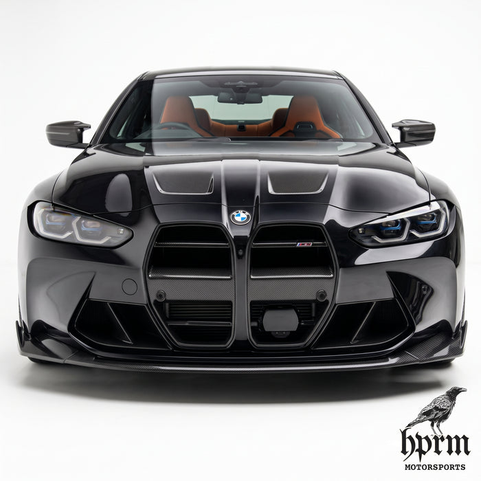 ACC-Compatible Carbon Fiber Front Grille: BMW M3 / M4 (G80/G82/G83 2021-2026)