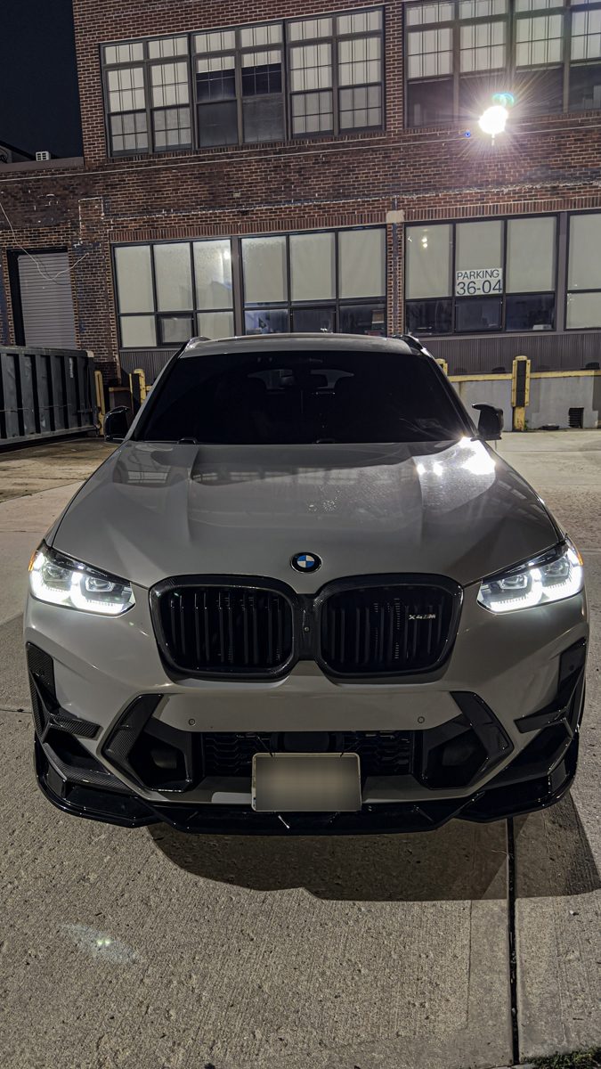 X3 M front at night