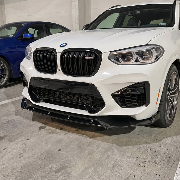 Competition Series Front Lip Splitter: BMW X3M / X4M (F97/F98 Pre-LCI 2019 - 2021)