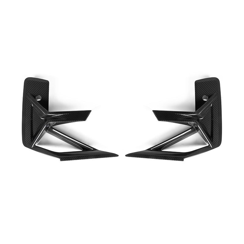 Carbon Fiber Front Bumper Replace Outer Air Inlet/ Air Vent Covers for BMW X3M X4M LCI 22-25 | Dry Carbon Fiber (Ships in 2 - 4 Weeks)