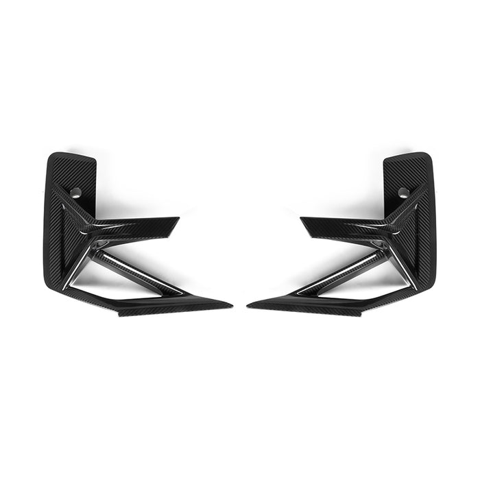 Carbon Fiber Front Bumper Replace Outer Air Inlet/ Air Vent Covers for BMW X3M X4M LCI 22-25 | Dry Carbon Fiber (Ships in 2 - 4 Weeks)