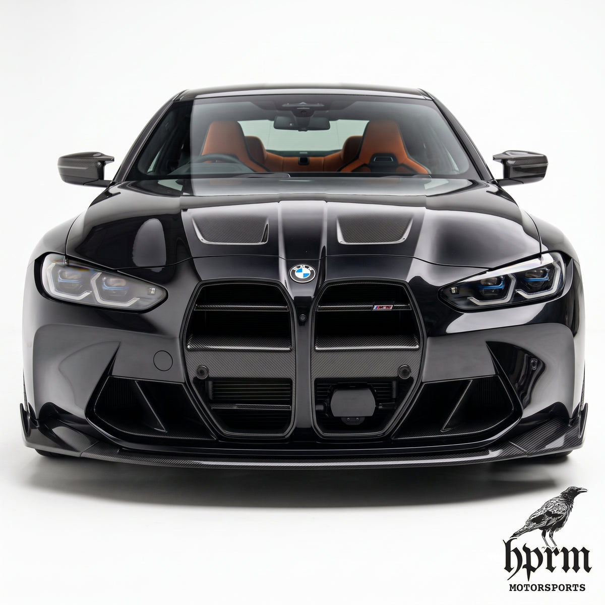ACC-Compatible Carbon Fiber Front Grille: BMW M3 / M4 (G80/G82/G83 2021-2026)